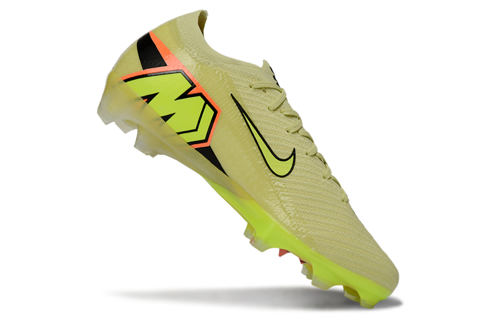 Chuteira Nike Green Air Zoom Mercurial Vapor XV Low Elite Campo
