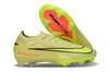 Chuteira Nike Green Air Zoom Mercurial Vapor XV Low Elite Campo