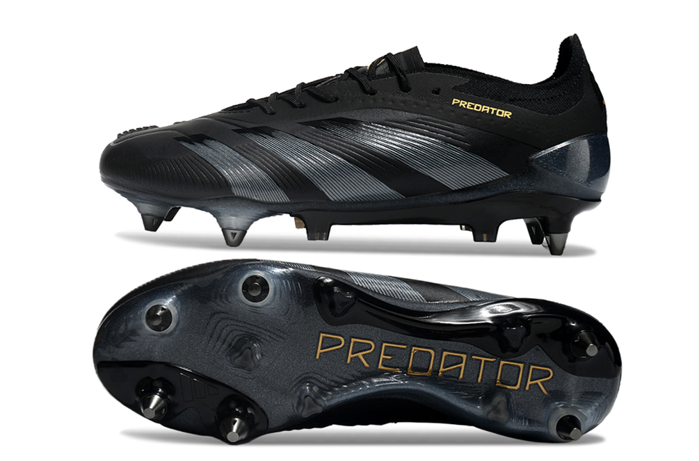 Chuteira Adidas 25 Predator Elite Tongue Trava Mista